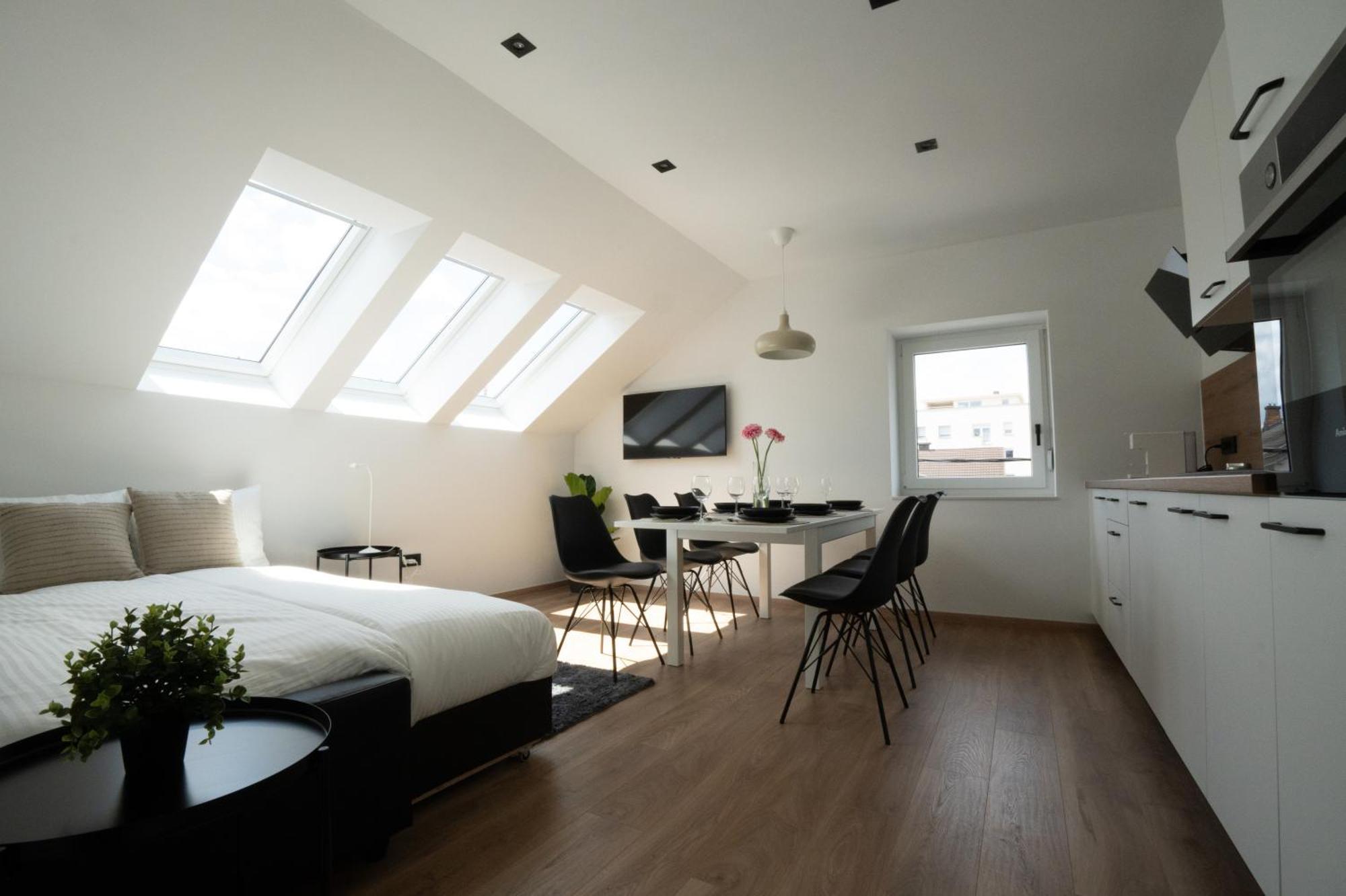Residence Black&White Ljubljana Rom bilde